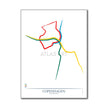 Denmark - Copenhagen Metro Route Map