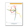Denmark - Copenhagen Metro Route Map