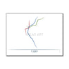 Egypt - Cairo Metro Route Map