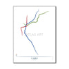 Egypt - Cairo Metro Route Map
