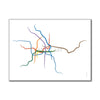 Germany - Berlin U-Bahn Route Map