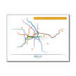 Germany - Berlin U-Bahn Route Map