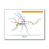 Germany - Berlin U-Bahn Route Map