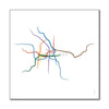 Germany - Berlin U-Bahn Route Map