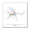 Germany - Berlin U-Bahn Route Map