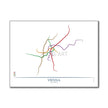 Austria - Vienna U-Bahn Route Map