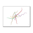 Austria - Vienna U-Bahn Route Map