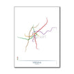 Austria - Vienna U-Bahn Route Map
