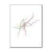 Austria - Vienna U-Bahn Route Map