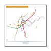 Austria - Vienna U-Bahn Route Map