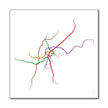 Austria - Vienna U-Bahn Route Map