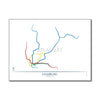 Germany - Hamburg U-Bahn Route Map