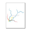 Germany - Hamburg U-Bahn Route Map