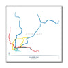 Germany - Hamburg U-Bahn Route Map