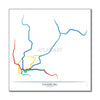 Germany - Hamburg U-Bahn Route Map