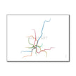 Germany - Munich U-Bahn Route Map