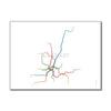 Germany - Munich U-Bahn Route Map