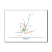 Germany - Munich U-Bahn Route Map