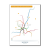 Germany - Munich U-Bahn Route Map