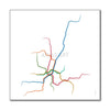 Germany - Munich U-Bahn Route Map