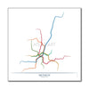 Germany - Munich U-Bahn Route Map