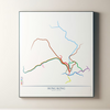 Hong Kong - Hong Kong MTR Route Map