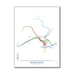 Hong Kong - Hong Kong MTR Route Map