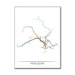 Hong Kong - Hong Kong MTR Route Map