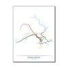 Hong Kong - Hong Kong MTR Route Map