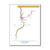 Hungary - Budapest Metro Route Map