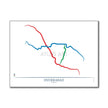 India - Hyderabad Metro Route Map