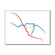 India - Hyderabad Metro Route Map
