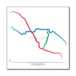 India - Hyderabad Metro Route Map