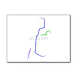 India - Kolkata Metro Route Map