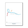Indonesia - Jakarta MRT Route Map