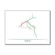 Ireland - Dublin Metro Route Map