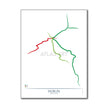 Ireland - Dublin Metro Route Map