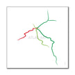 Ireland - Dublin Metro Route Map