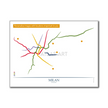 Italy - Milan Metro Route Map
