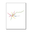 Italy - Milan Metro Route Map