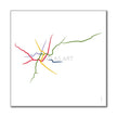 Italy - Milan Metro Route Map