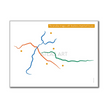 Italy - Rome Metro Route Map