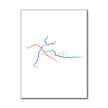 Italy - Rome Metro Route Map