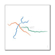 Italy - Rome Metro Route Map