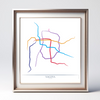 Japan - Nagoya Subway Route Map