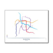 Japan - Nagoya Subway Route Map