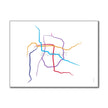 Japan - Nagoya Subway Route Map