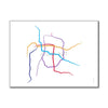 Japan - Nagoya Subway Route Map