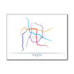 Japan - Nagoya Subway Route Map