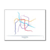 Japan - Nagoya Subway Route Map